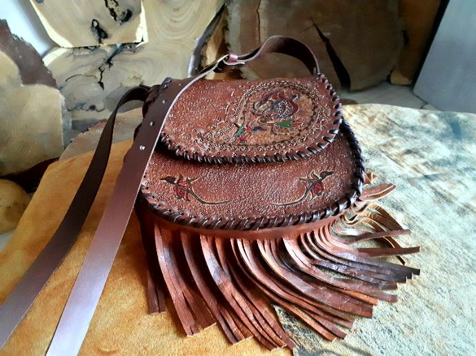 Har-ı Bülbül işlemeli çanta